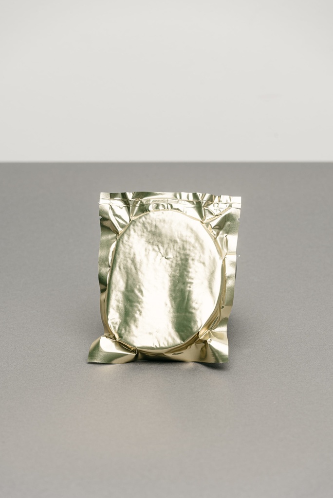 PlastoGold Pouch Gold/Clear + Hole Punch 150mm x 225mm