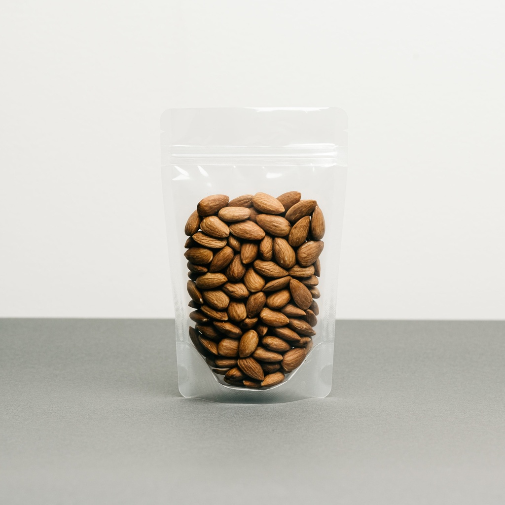 Plain Stand Up Pouch + Ziplock & Tear Nicks (Dry) 250g 84µM HB