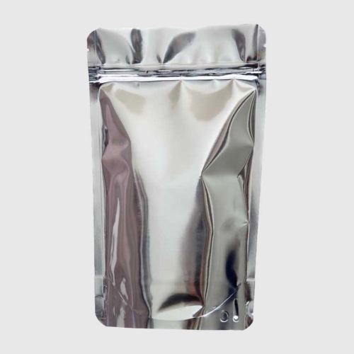 Silver Back Stand Up Pouch + Ziplock & Tear Nicks 100g | Caspak ...